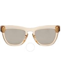 Burberry - Light Brown Mirrored Gold Square Sunglasses Be4415u 40635a 52 - Lyst