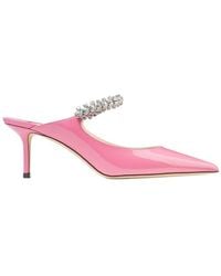 Jimmy Choo - Bing 65 Patent Leather Mules, Brand Size 35 Us - Lyst