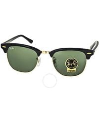 Ray-Ban - Clubmaster Classic Green Sunglasses - Lyst