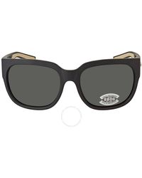 Costa Del Mar - Waterwoman 2 Grey Polarized Glass Butterfly Sunglasses Wtr 11 ogglp 58 - Lyst