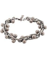 Saint Laurent - Rope-Chain Bracelet - Lyst
