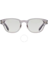 Tom Ford - Light Oval Sunglasses Ft1041-d 20a 48 - Lyst