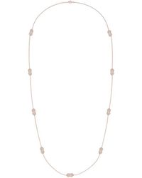 Fred - Infinie 18K Rose 1.90 Ct Diamond Long Necklace - Lyst