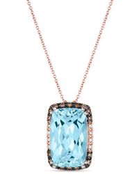 Le Vian - Ladies Sea Aquamarine Necklaces Set - Lyst