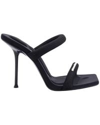T By Alexander Wang - Julie 105 Tubular Slide Sandals, Brand Size 36 Us - Lyst