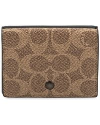 COACH - Trifold Origami Coin Wallet - Lyst