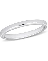 Amour - 2Mm Comfort Fit Wedding Band - Lyst