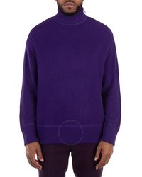 Emporio Armani - Turtleneck Long-Sleeve Sweater - Lyst