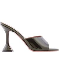 AMINA MUADDI - Mirror Moss Lupita 70 Slippers, Brand Size 36 Us - Lyst