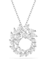 Swarovski - Mesmera Ladies Marquise Cut Pendant Necklace - Lyst