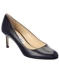 Jimmy Choo - Selah 60 Leather Pumps, Brand Size 38 Us - Lyst