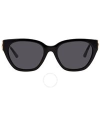 Michael Kors - Dark Grey Solid Cat Eye Sunglasses - Lyst