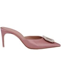 Malone Souliers - Mona 70 Satin Mules - Lyst