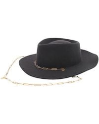 Van Palma - Ladies Charcoal Ulysse Hat - Lyst