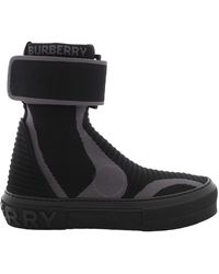 Burberry - Knitted Sub High-top Sock Sneakers - Lyst