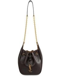 Saint Laurent - Cassandre Supple Bucket Bag - Lyst