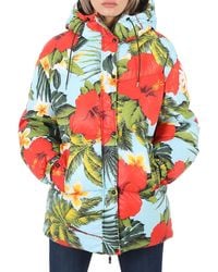 Moncler - Ladies Richard Quinn Mary Floral Quilted Down Jacket, Brand Size 0 (X-Small) - Lyst