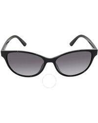 Calvin Klein - Grey Gradient Cat Eye Sunglasses - Lyst