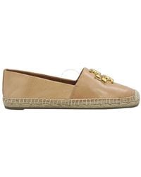 Tory Burch - Leather Eleanor Espadrilles, Size - Lyst