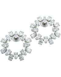Swarovski - Ladies Millenia Hoop Earrings - Lyst