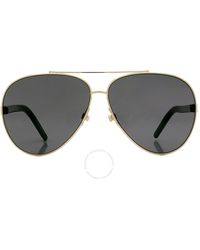 Marc Jacobs - Grey Pilot Sunglasses - Lyst