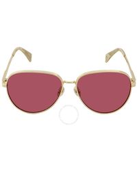 Lanvin - Wine Pilot Sunglasses - Lyst