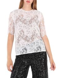 Roseanna - Cotton Lace T-shirt - Lyst