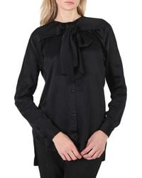 Atlein - Ladies Cross Neckline Shirt, Brand Size 34 (Us - Lyst