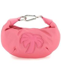 Palm Angels - Dark Fabric Big Palm Handbag - Lyst