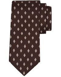 Ferragamo - Micro Gancini Print Jacquard Silk Tie - Lyst