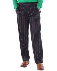 Roberto Cavalli - Suede Zebra Stripe-Print Track Pants - Lyst