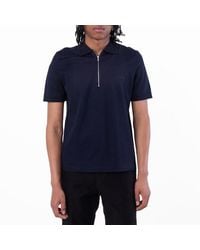 Ferragamo - Ferragamo Short Sleeve Polo Shirt - Lyst
