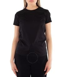 Moncler - Logo-Patch Cotton T-Shirt - Lyst