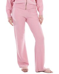 Versace - Ribbed-Knit Flared Trousers, Brand Size 40 (Us Size 4) - Lyst