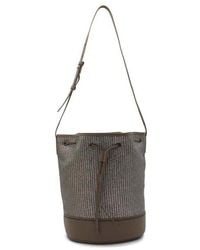 Brunello Cucinelli - Ice Canna Di Fucile Bucket Bag - Lyst