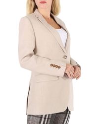 Burberry - Loulou Single-breasted Tailored Jacket - Lyst