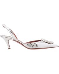 AMINA MUADDI - Camelia 60 Slingback Pumps, Brand Size 37 Us - Lyst