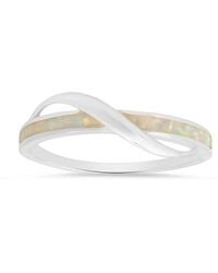 Kylie Harper - Sterling Opal Wave Ring - Lyst