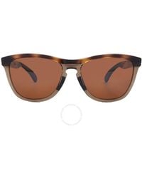 Oakley - Frogskins Range Prizm Tungsten Polarized Square Sunglasses Oo9284 928407 55 - Lyst