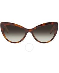 Ferragamo - Green Gradient Cat Eye Sunglasses Sf930s 238 - Lyst