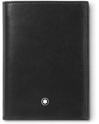 Montblanc - Meisterstuck 7Cc Leather Wallet With Id Holder - Lyst
