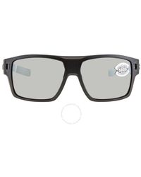 Costa Del Mar - Cta Del Mar Diego Gray Silver Mirror Polarized Glass Sunglasses Dgo 11 gglp 62 - Lyst