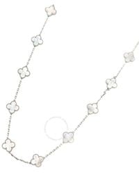 Van Cleef & Arpels - Vintage Alhambra Long Necklace - Lyst