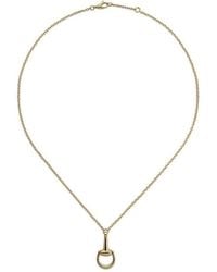 Gucci - 18K Horsebit Chain Necklace - Lyst