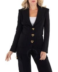 Moschino - Ladies Tailored Couture Blazer, Brand Size 44 (Us - Lyst