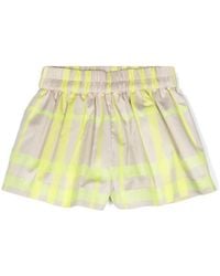 Burberry - Toddler Marcy Check Cotton-Blend Shorts - Lyst