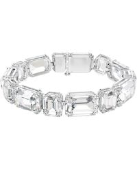 Swarovski - Millenia Tennis Bracelet, Size Medium - Lyst