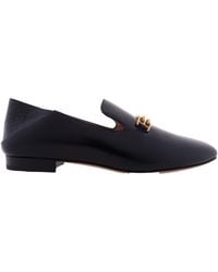 Bally - Darcie Leather Slip-On Loafers, Brand Size 35 Us - Lyst