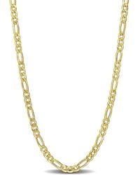 Amour - 3.8Mm Figaro Chain Necklace - Lyst