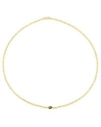 Tresorra - 14K Peridot Mirrored Chain Necklace - Lyst